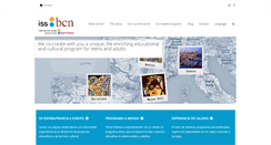 Desktop Screenshot of issbarcelona.com