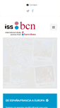 Mobile Screenshot of issbarcelona.com